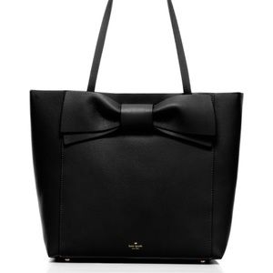 Kate Spade Olive Drive Savannah Tote Bag with bow